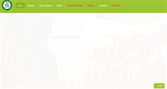 Desktop Screenshot of campolimpio.org.mx